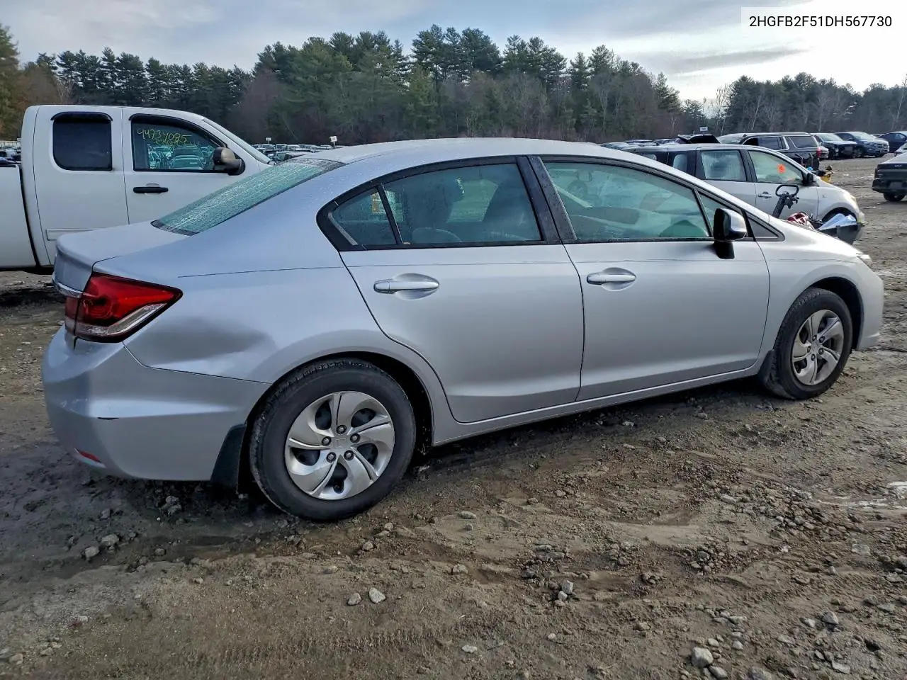 2HGFB2F51DH567730 2013 Honda Civic Lx