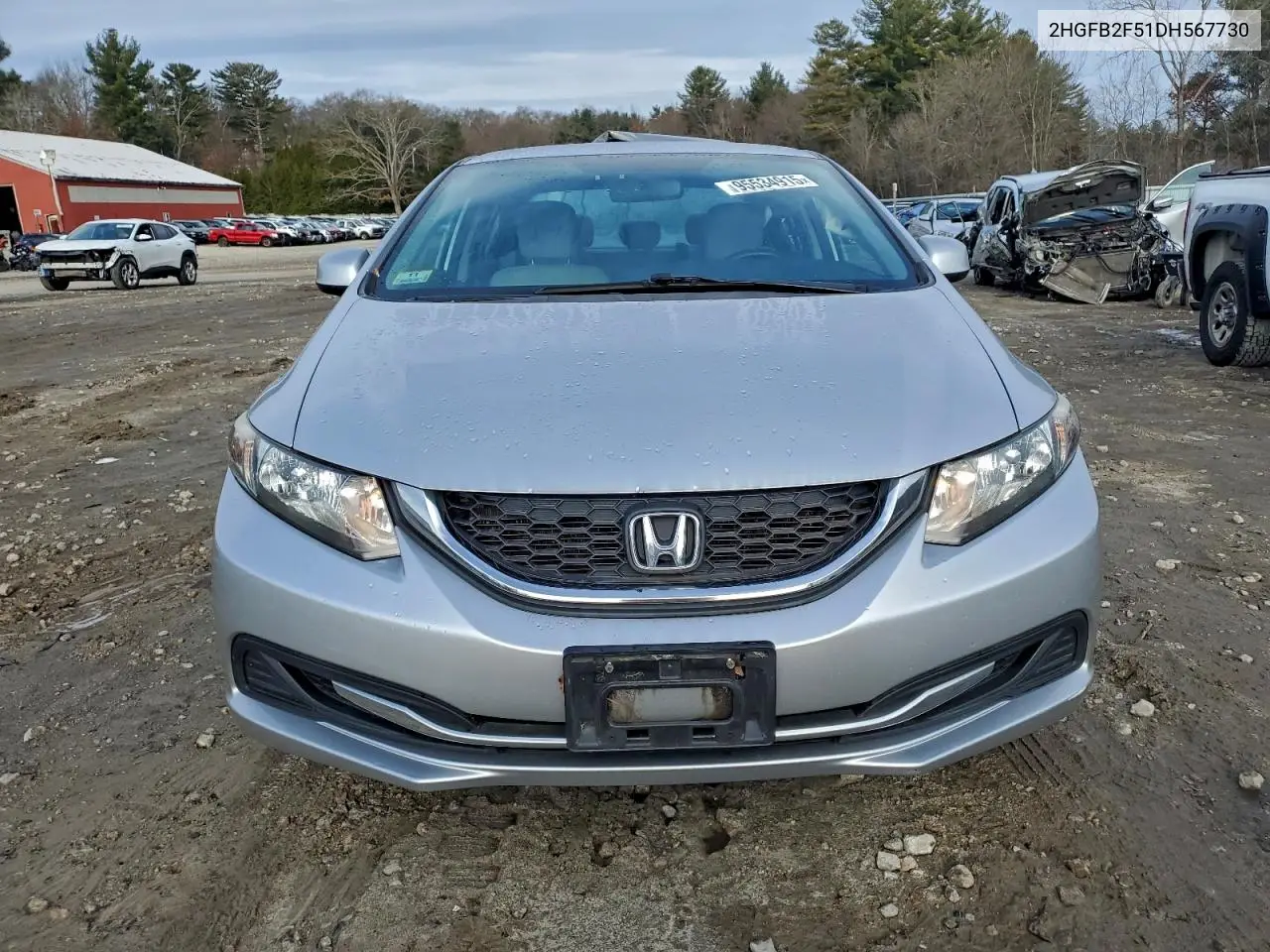 2HGFB2F51DH567730 2013 Honda Civic Lx
