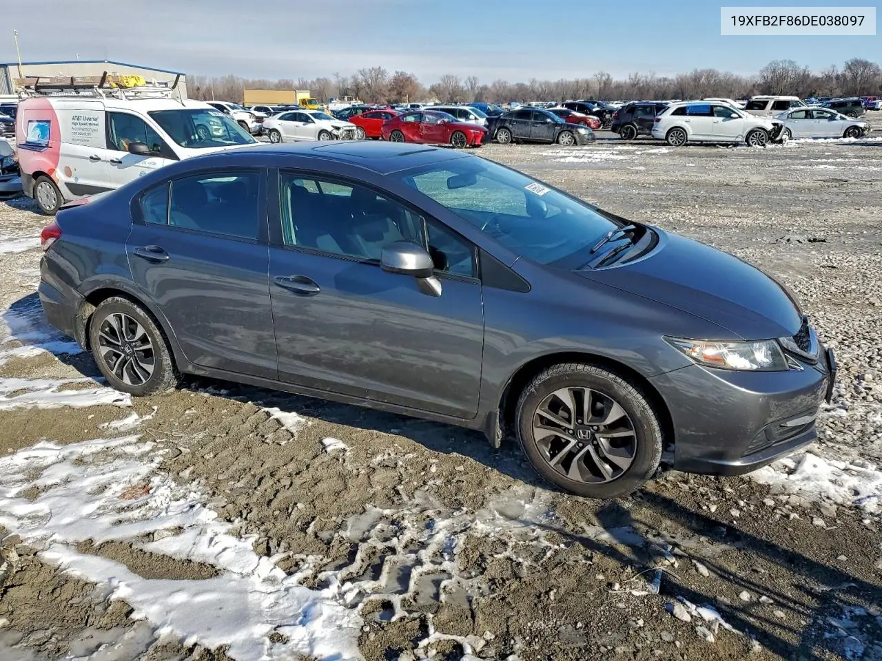 19XFB2F86DE038097 2013 Honda Civic Ex