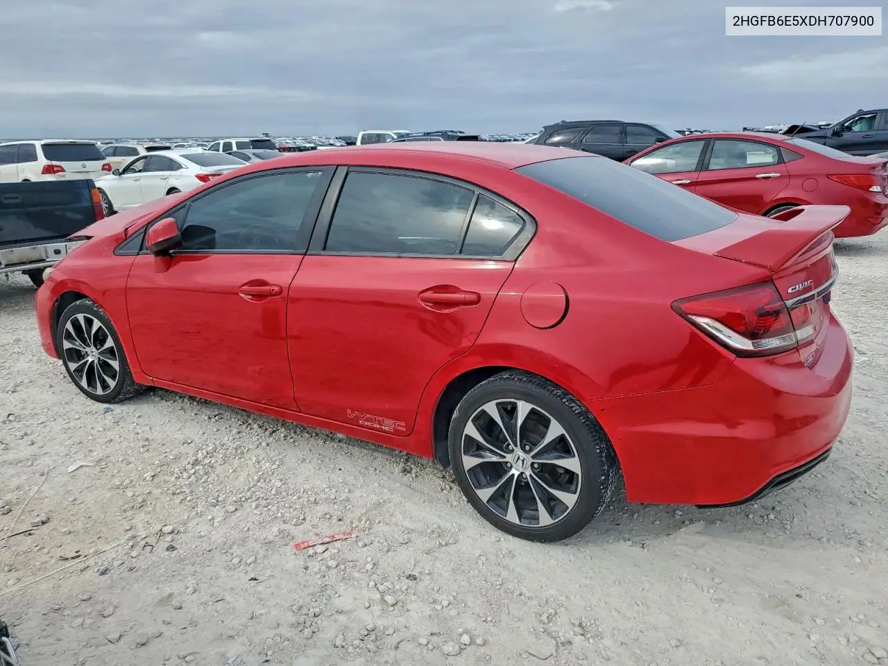 2HGFB6E5XDH707900 2013 Honda Civic Si