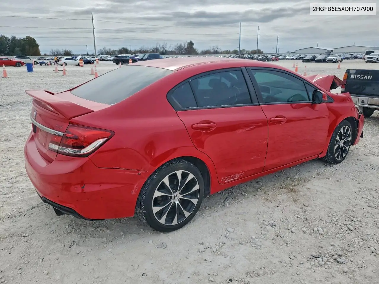 2HGFB6E5XDH707900 2013 Honda Civic Si