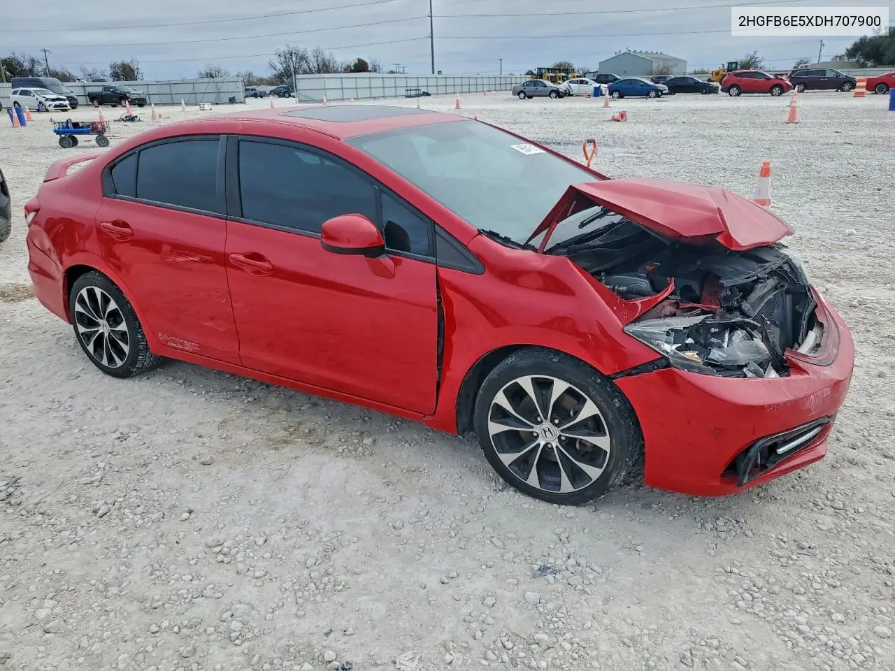 2HGFB6E5XDH707900 2013 Honda Civic Si