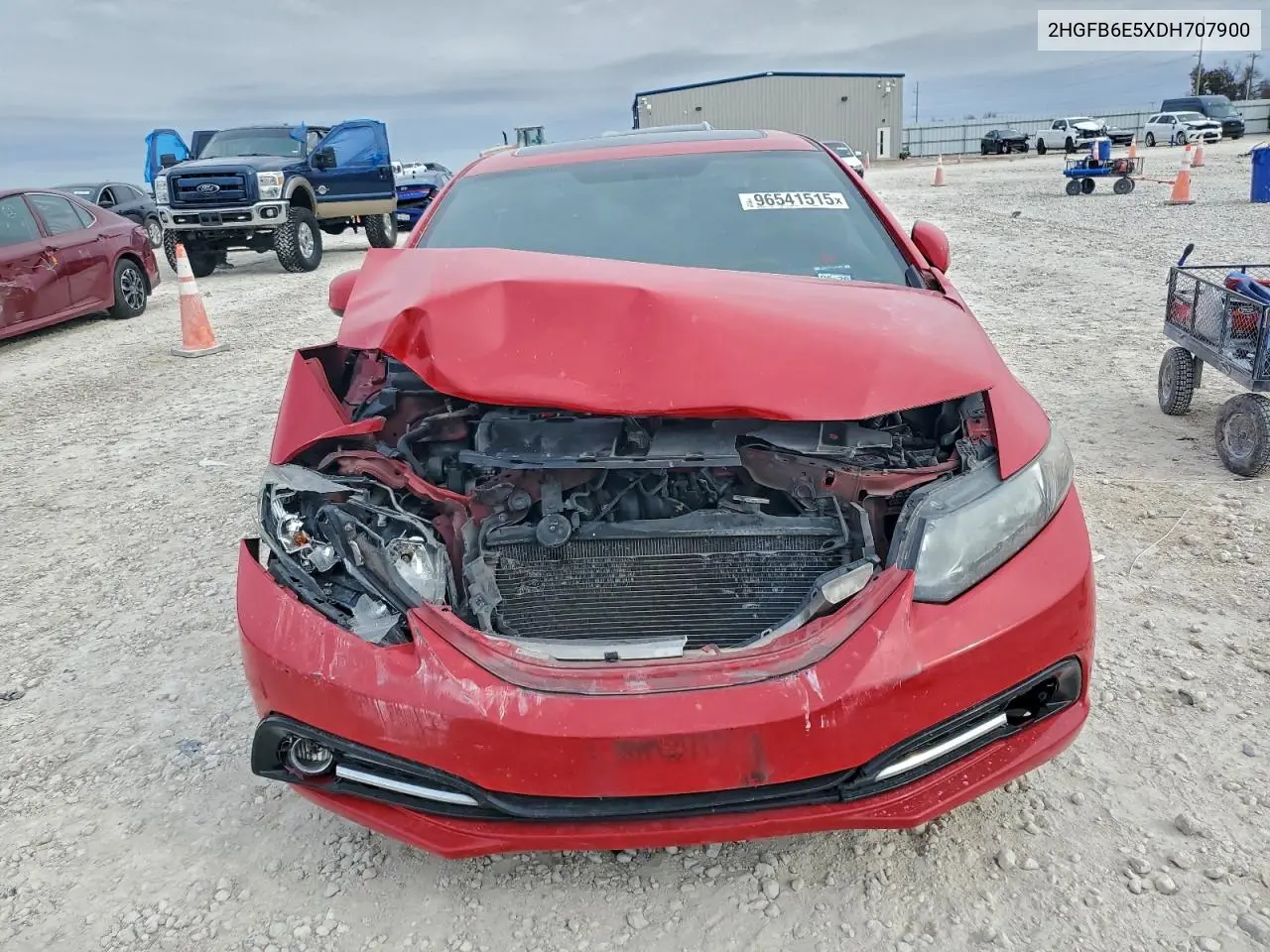 2HGFB6E5XDH707900 2013 Honda Civic Si