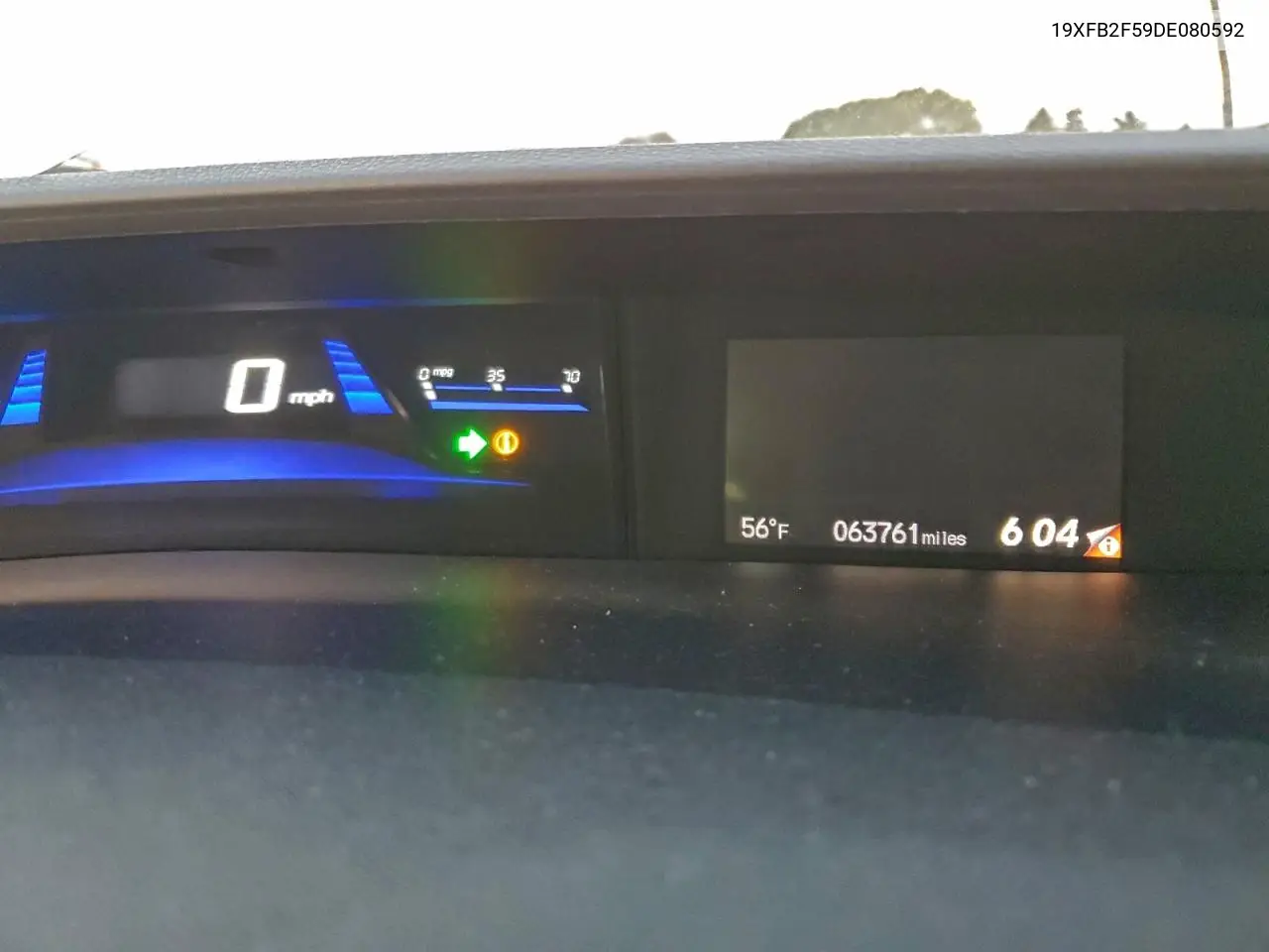 19XFB2F59DE080592 2013 Honda Civic Lx