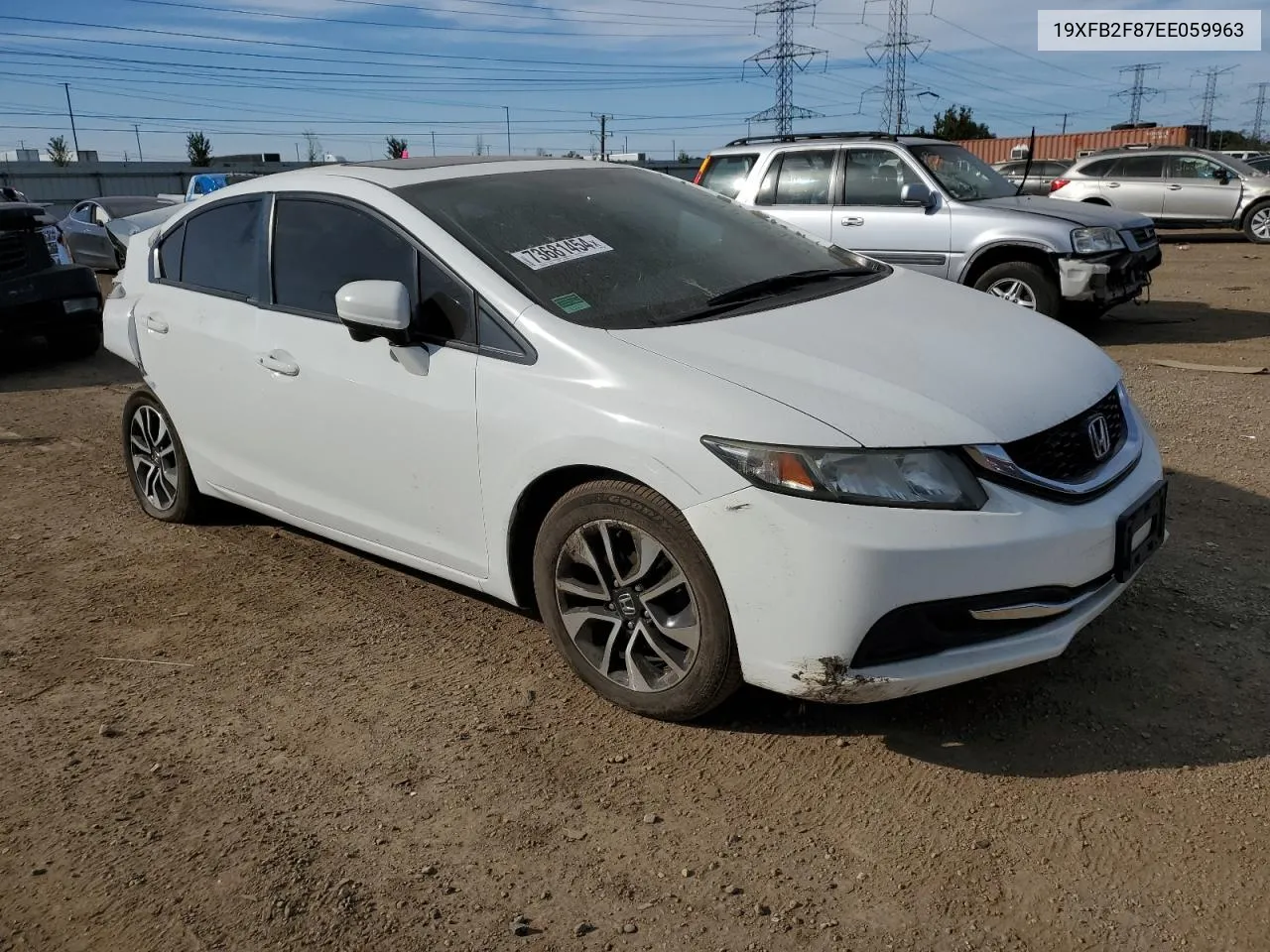 19XFB2F87EE059963 2014 Honda Civic Ex