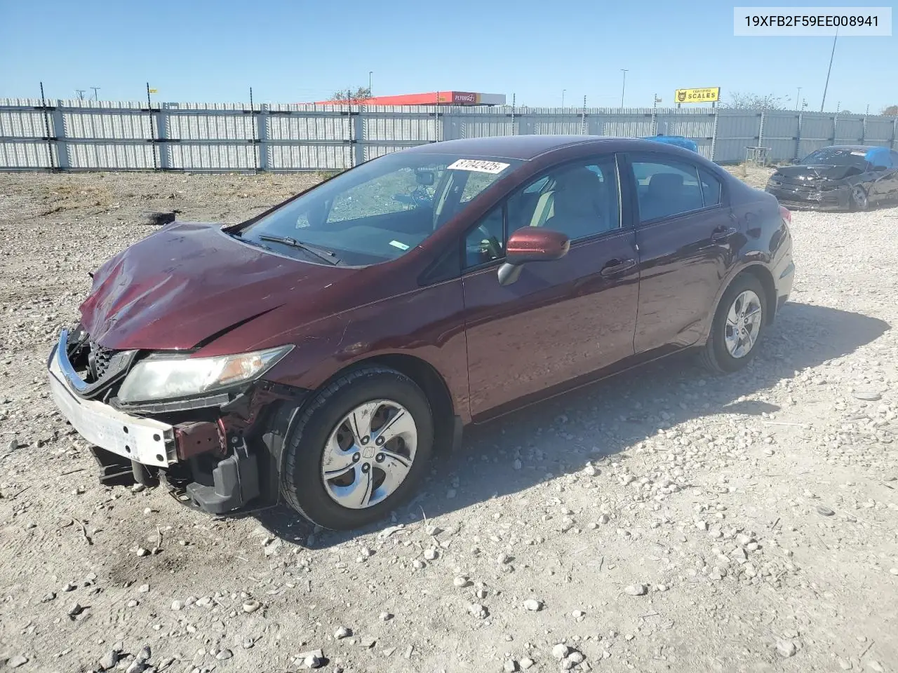 19XFB2F59EE008941 2014 Honda Civic Lx