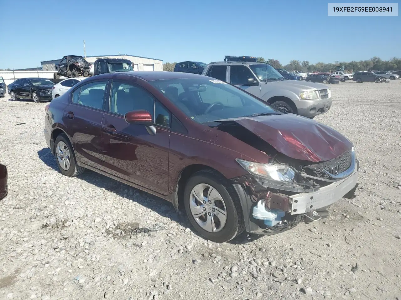 19XFB2F59EE008941 2014 Honda Civic Lx