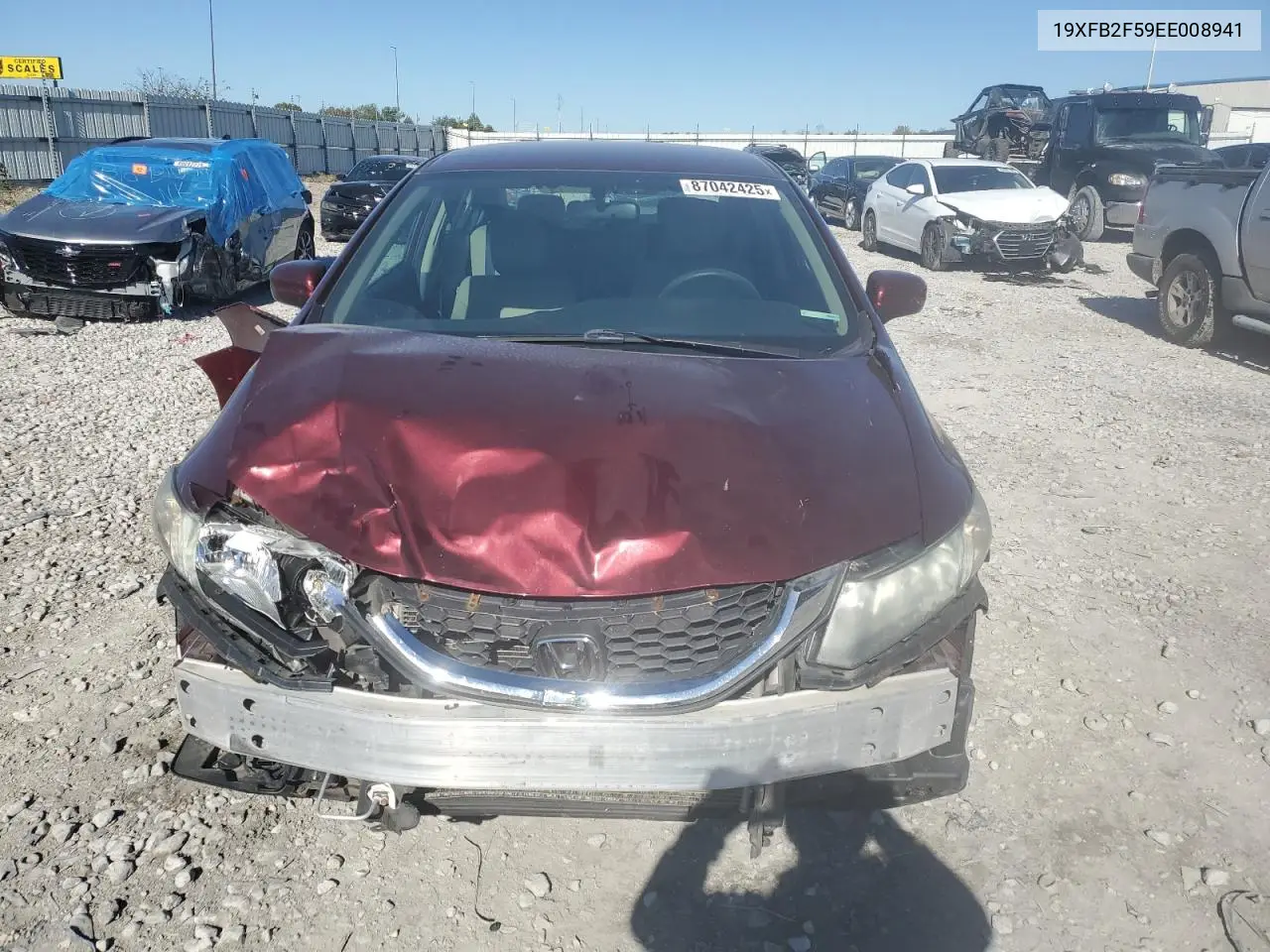 19XFB2F59EE008941 2014 Honda Civic Lx