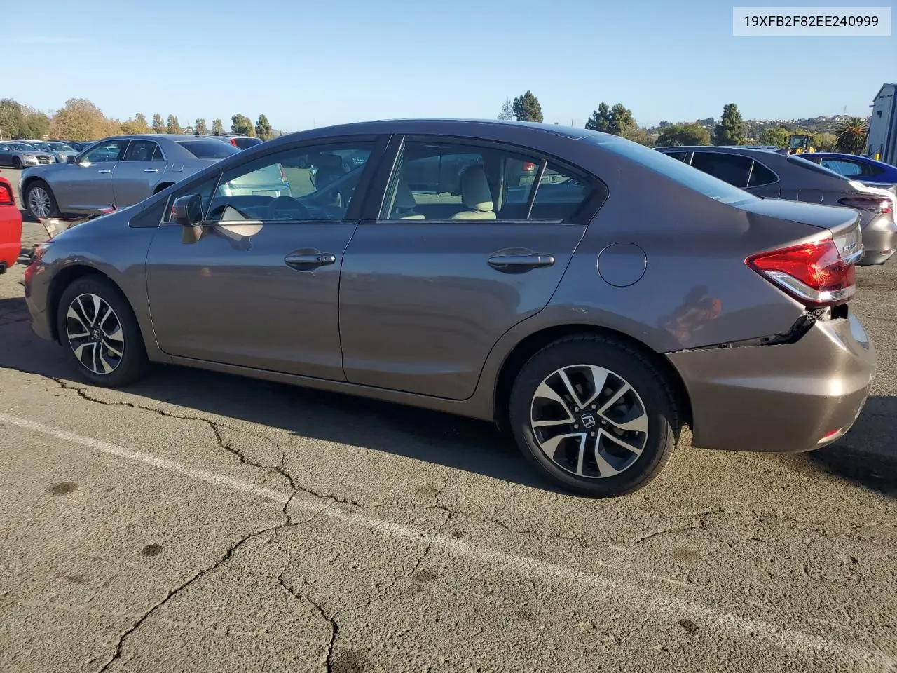 19XFB2F82EE240999 2014 Honda Civic Ex