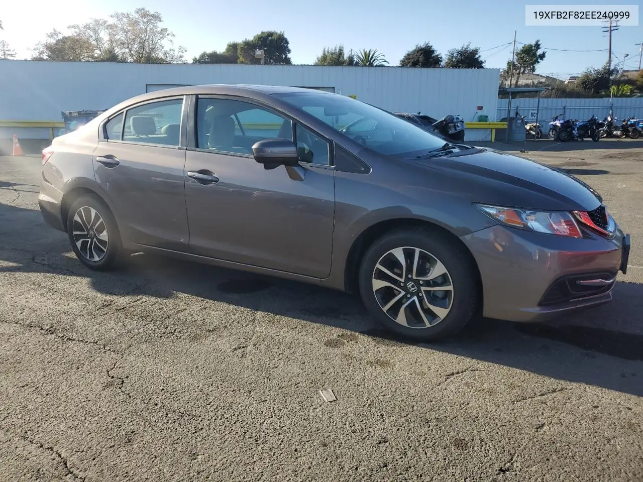 19XFB2F82EE240999 2014 Honda Civic Ex