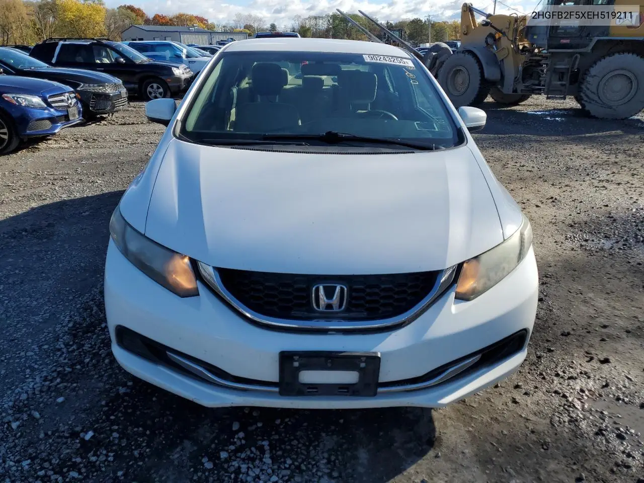 2HGFB2F5XEH519211 2014 Honda Civic Lx