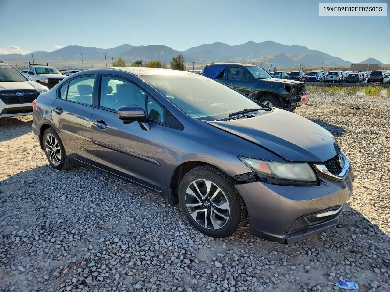 19XFB2F82EE075035 2014 Honda Civic Ex