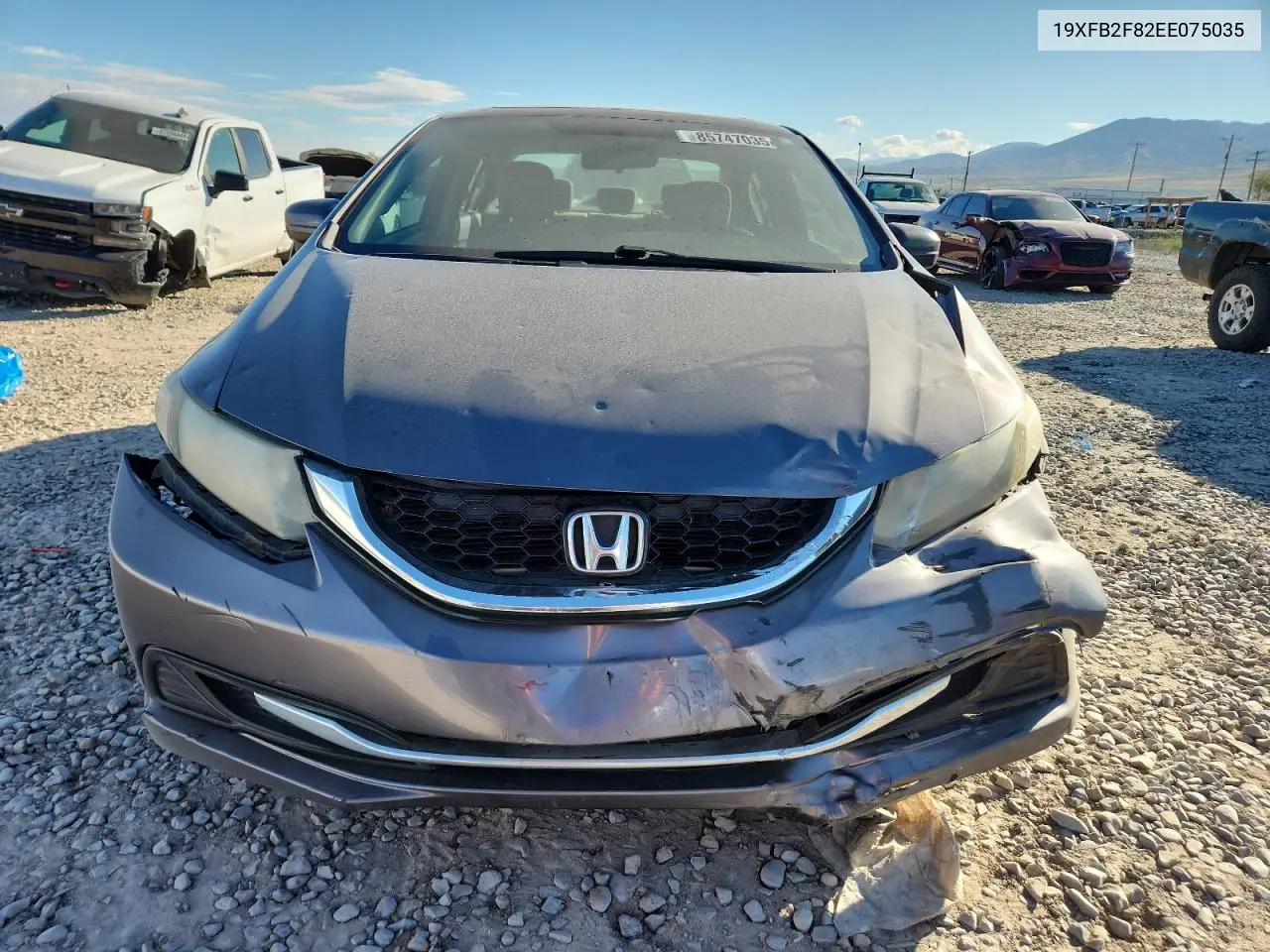 19XFB2F82EE075035 2014 Honda Civic Ex