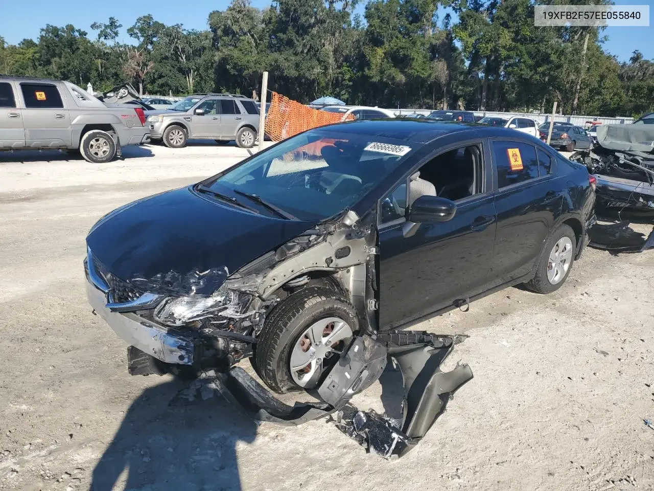 19XFB2F57EE055840 2014 Honda Civic Lx