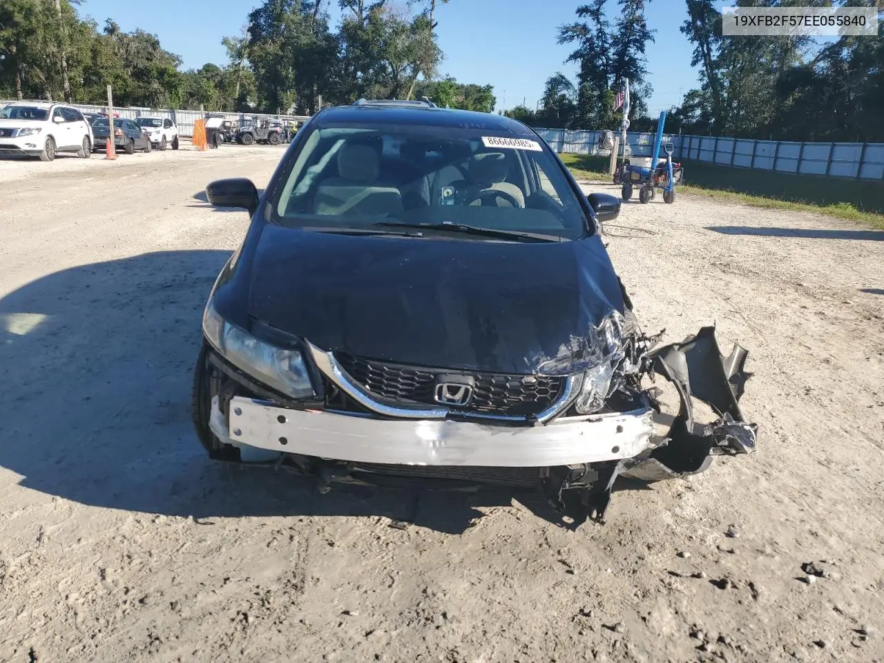 19XFB2F57EE055840 2014 Honda Civic Lx