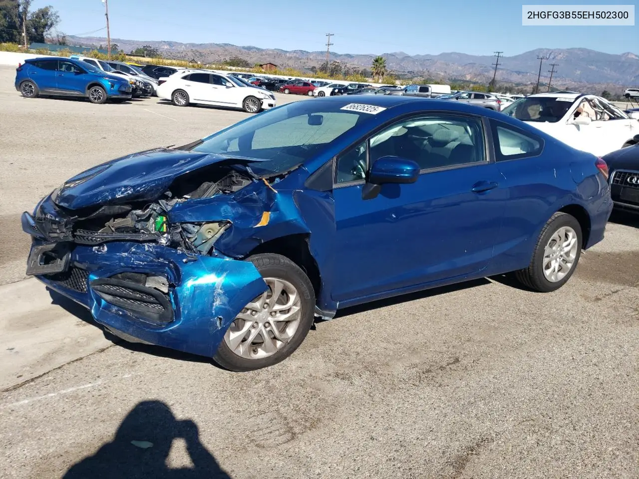 2HGFG3B55EH502300 2014 Honda Civic Lx