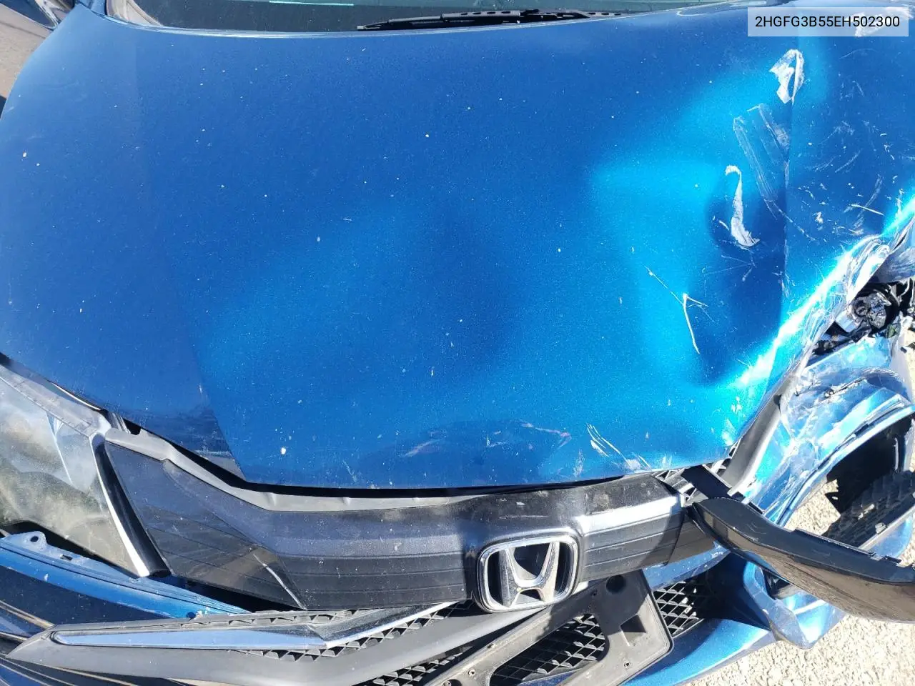 2HGFG3B55EH502300 2014 Honda Civic Lx