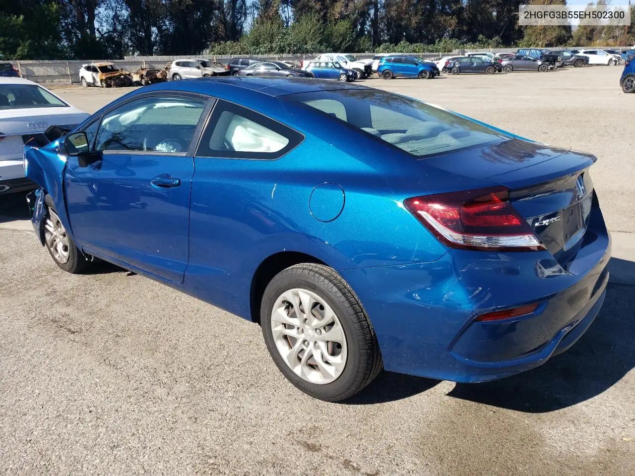 2HGFG3B55EH502300 2014 Honda Civic Lx