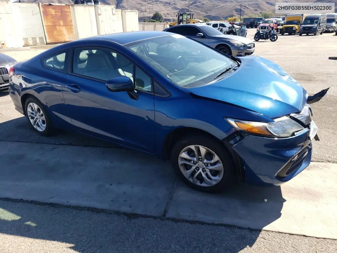 2HGFG3B55EH502300 2014 Honda Civic Lx