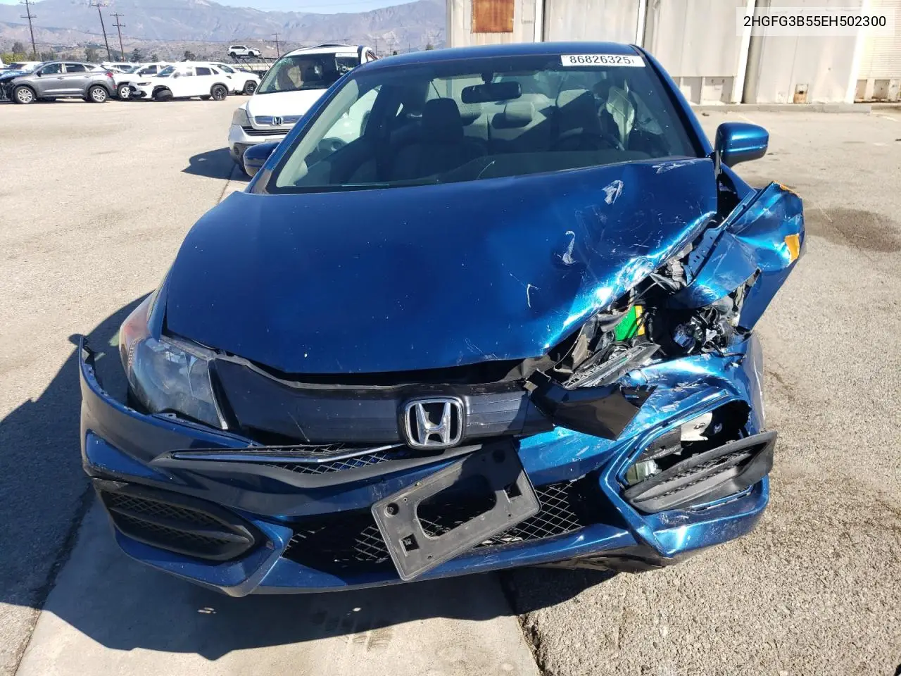 2HGFG3B55EH502300 2014 Honda Civic Lx