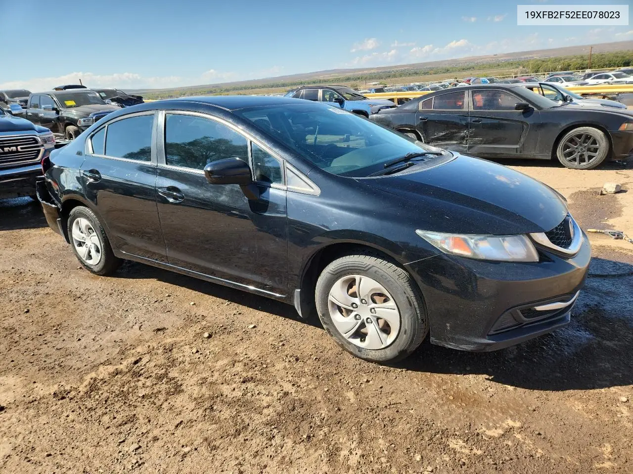 19XFB2F52EE078023 2014 Honda Civic Lx