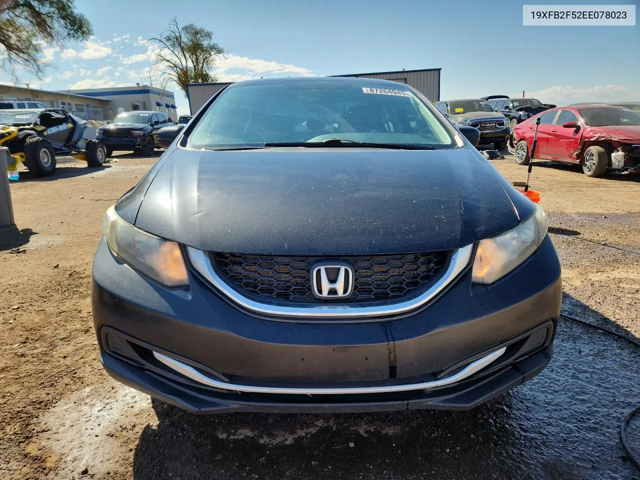 19XFB2F52EE078023 2014 Honda Civic Lx