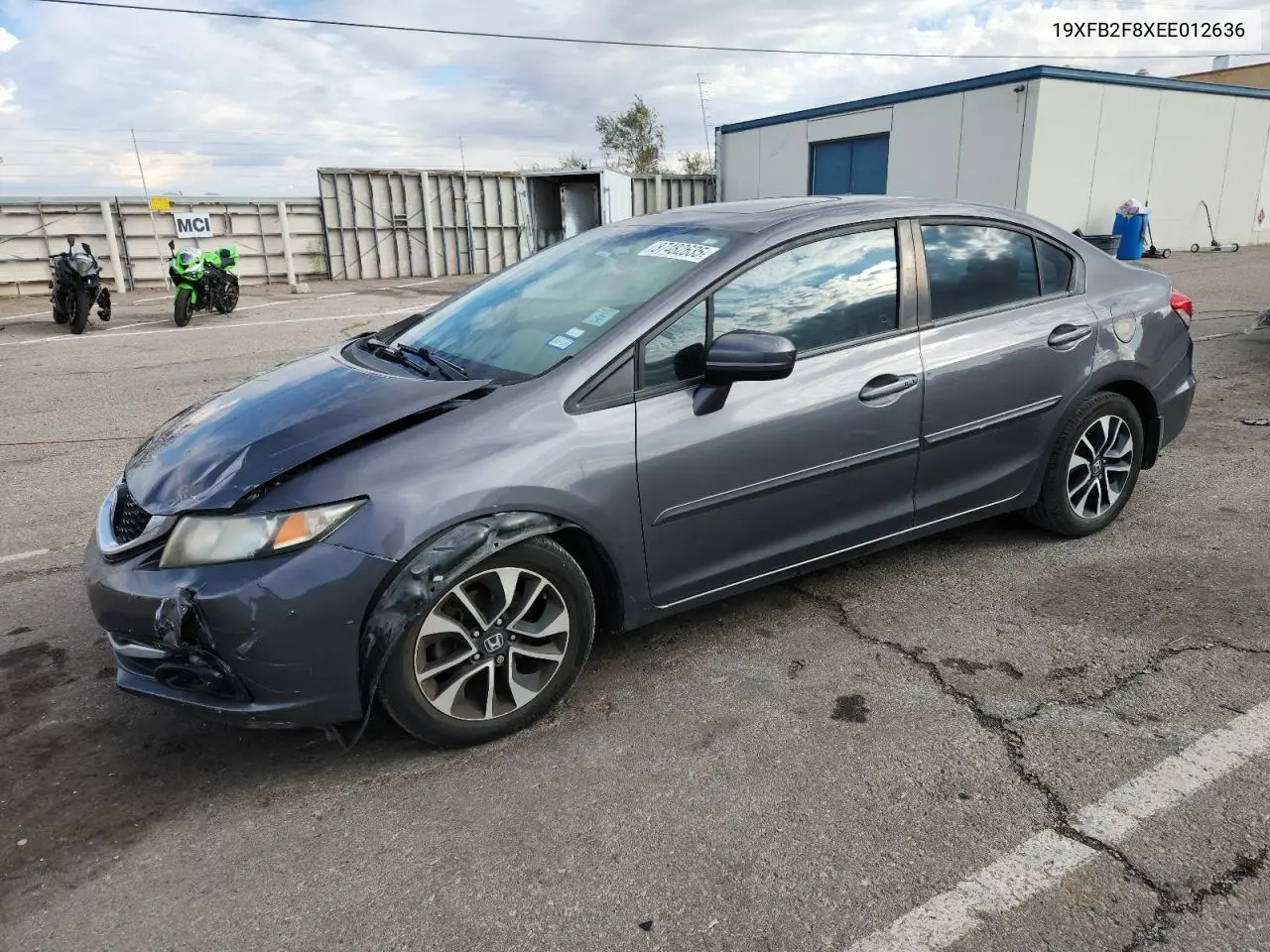 19XFB2F8XEE012636 2014 Honda Civic Ex