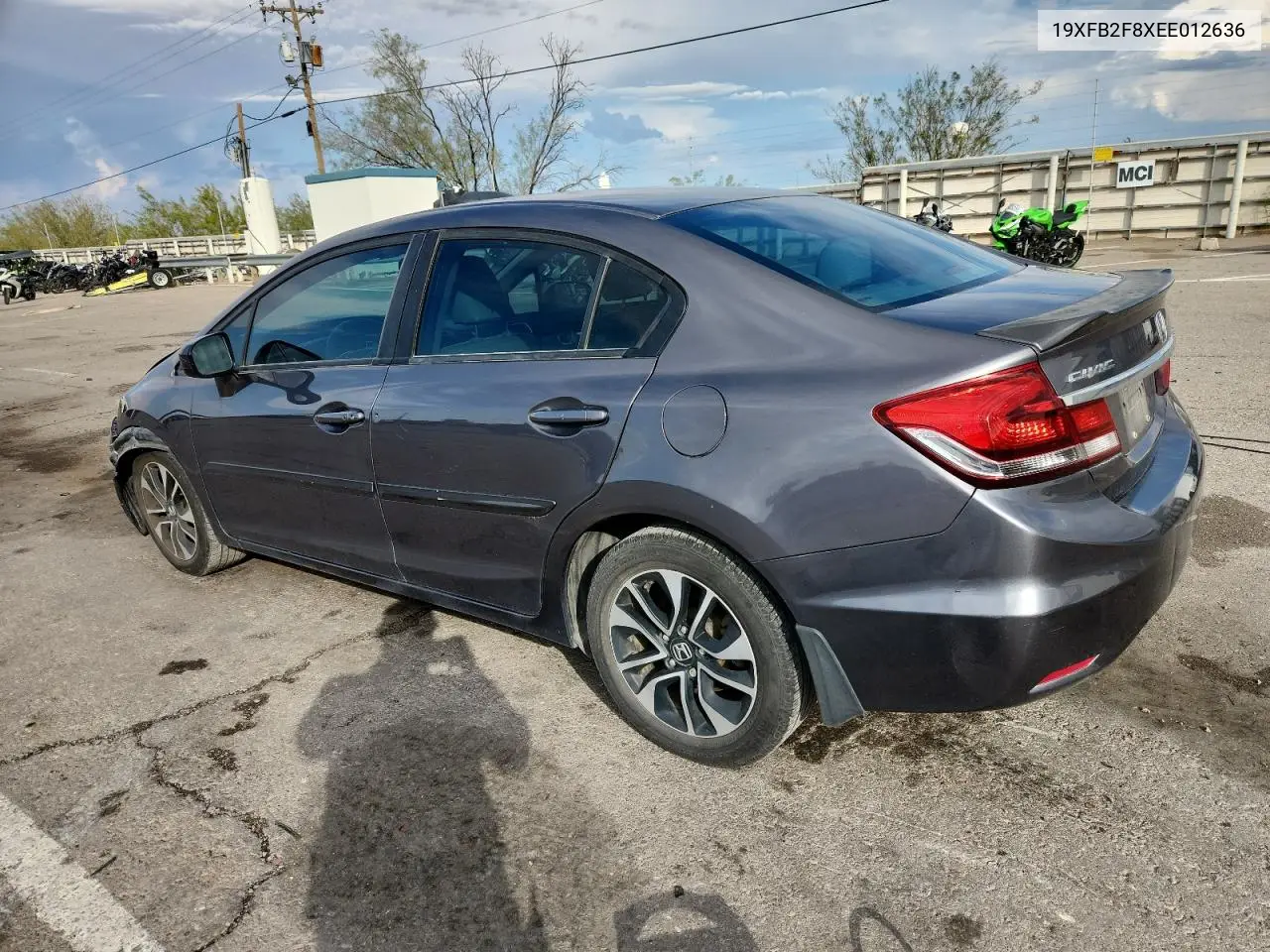 19XFB2F8XEE012636 2014 Honda Civic Ex