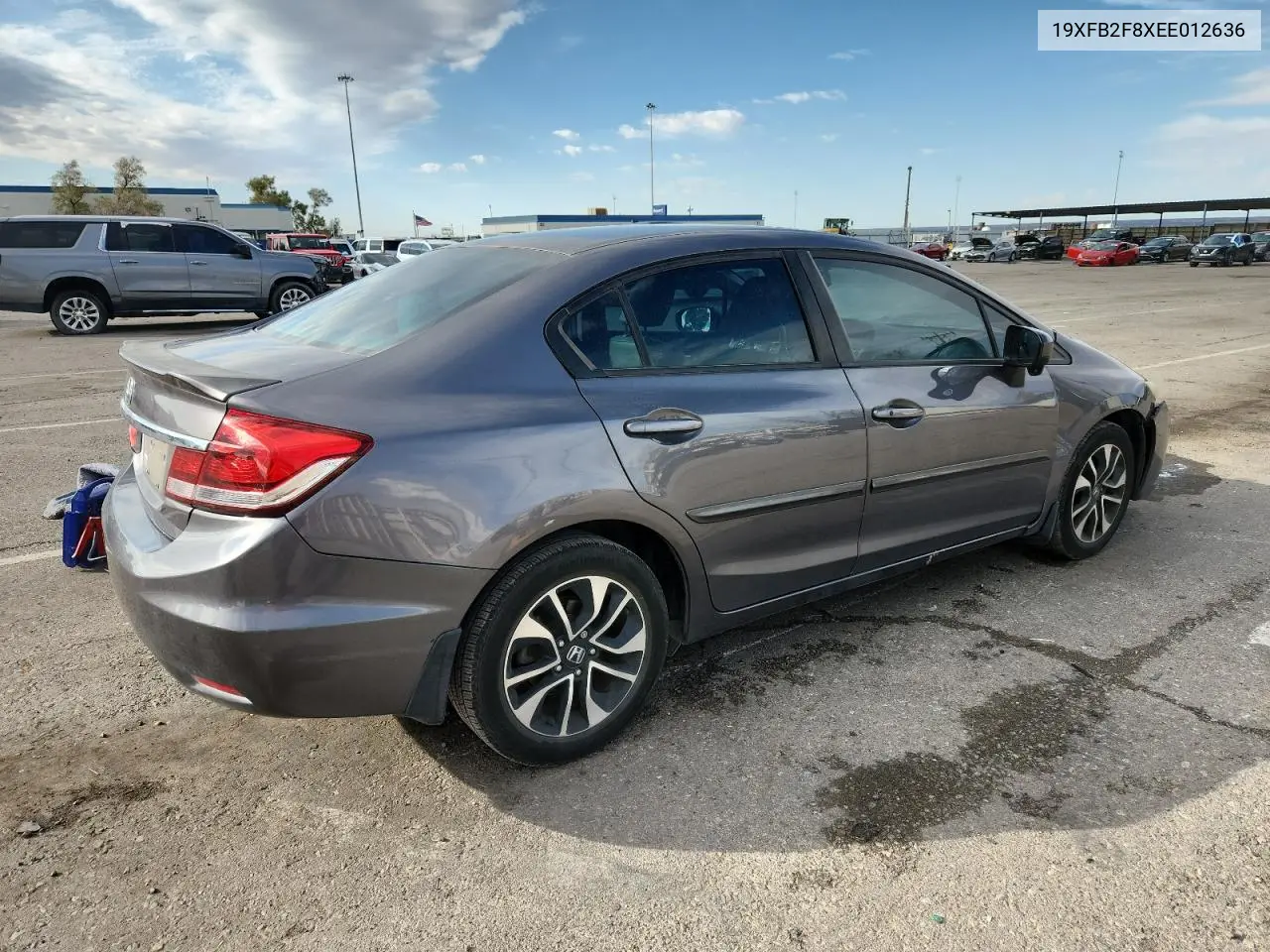 19XFB2F8XEE012636 2014 Honda Civic Ex