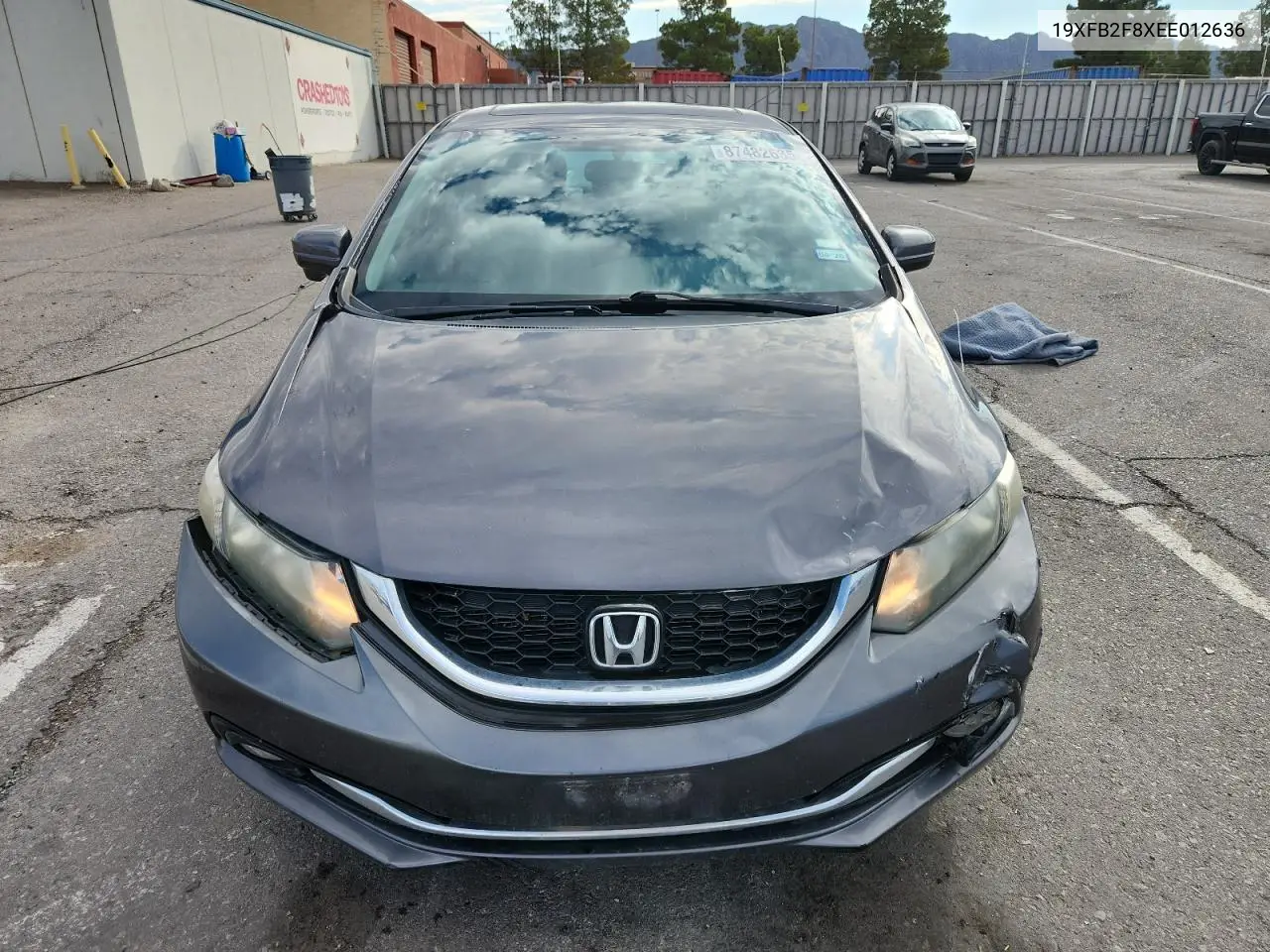 19XFB2F8XEE012636 2014 Honda Civic Ex