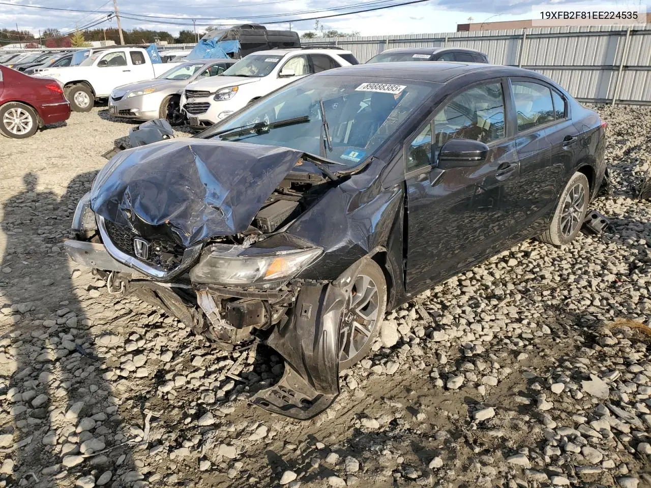 19XFB2F81EE224535 2014 Honda Civic Ex