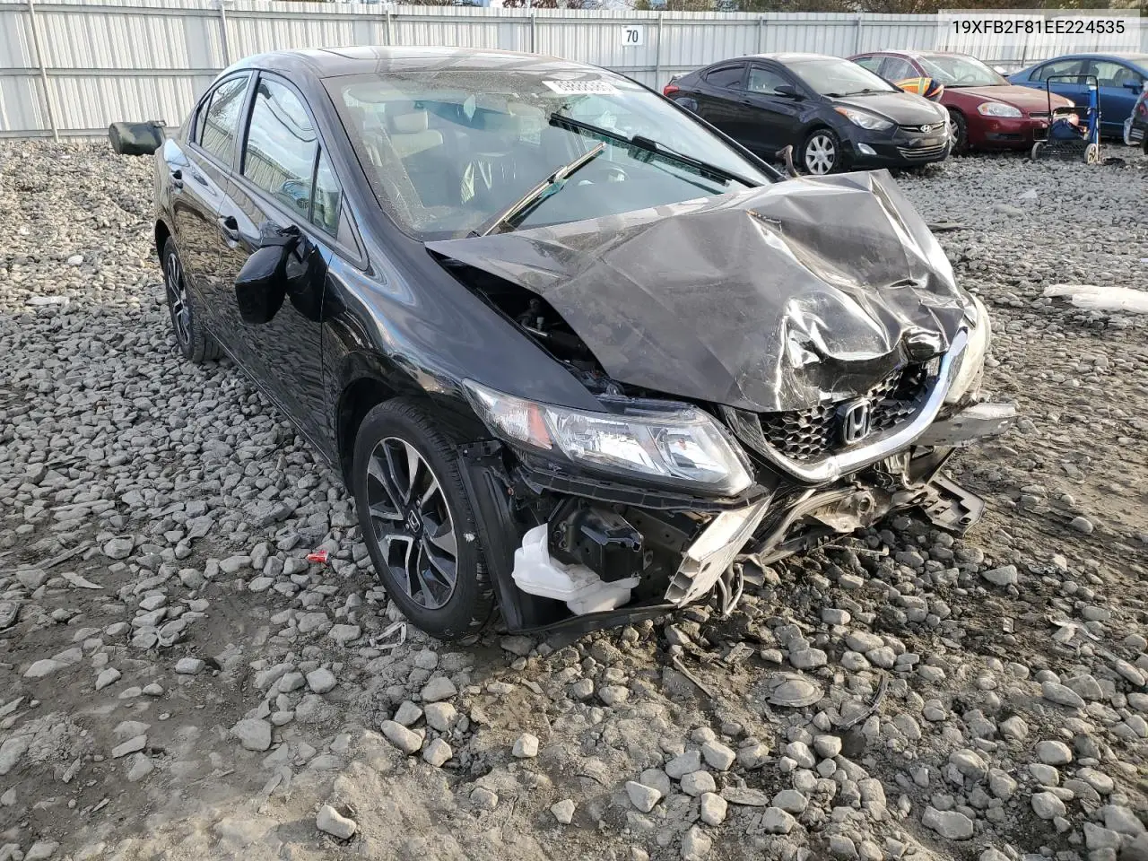 19XFB2F81EE224535 2014 Honda Civic Ex