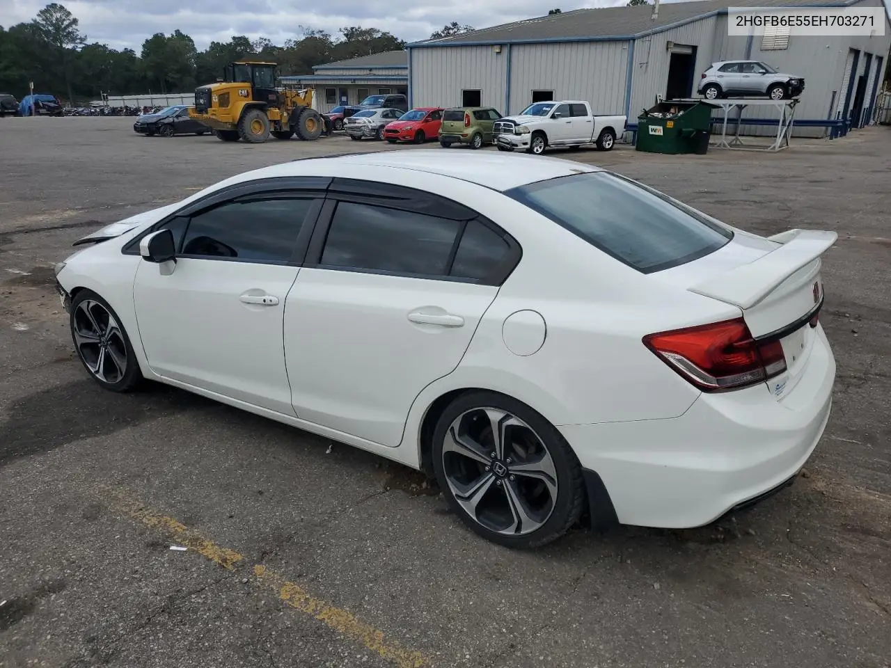 2HGFB6E55EH703271 2014 Honda Civic Si
