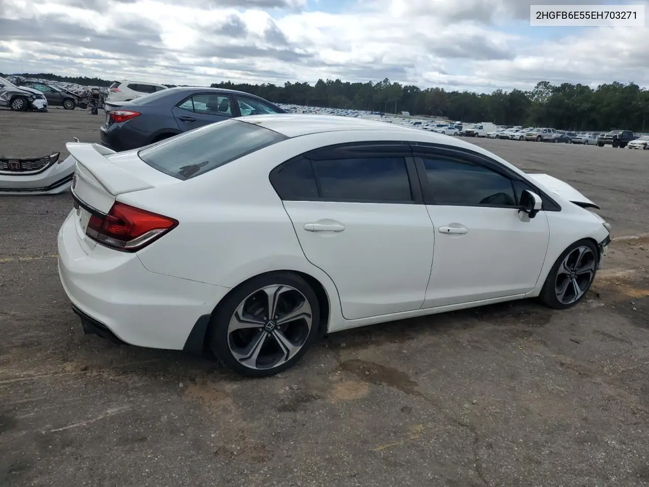 2HGFB6E55EH703271 2014 Honda Civic Si
