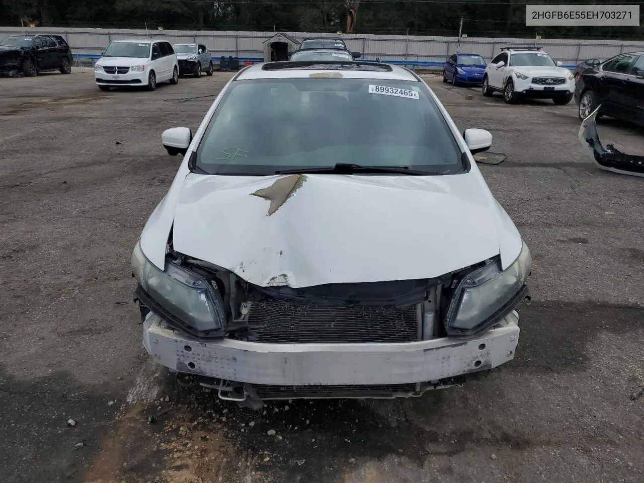 2HGFB6E55EH703271 2014 Honda Civic Si