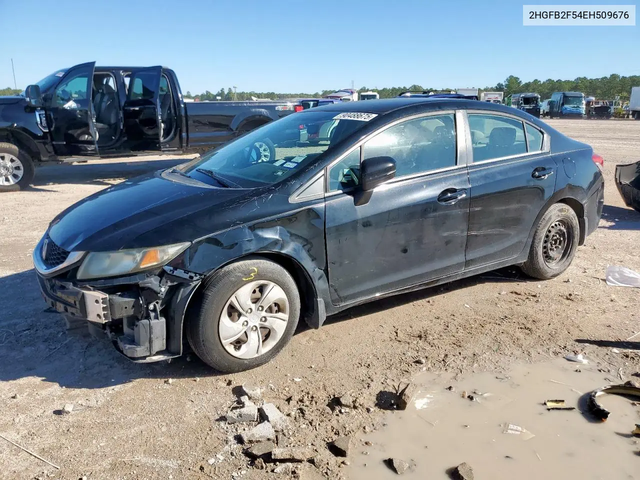 2HGFB2F54EH509676 2014 Honda Civic Lx