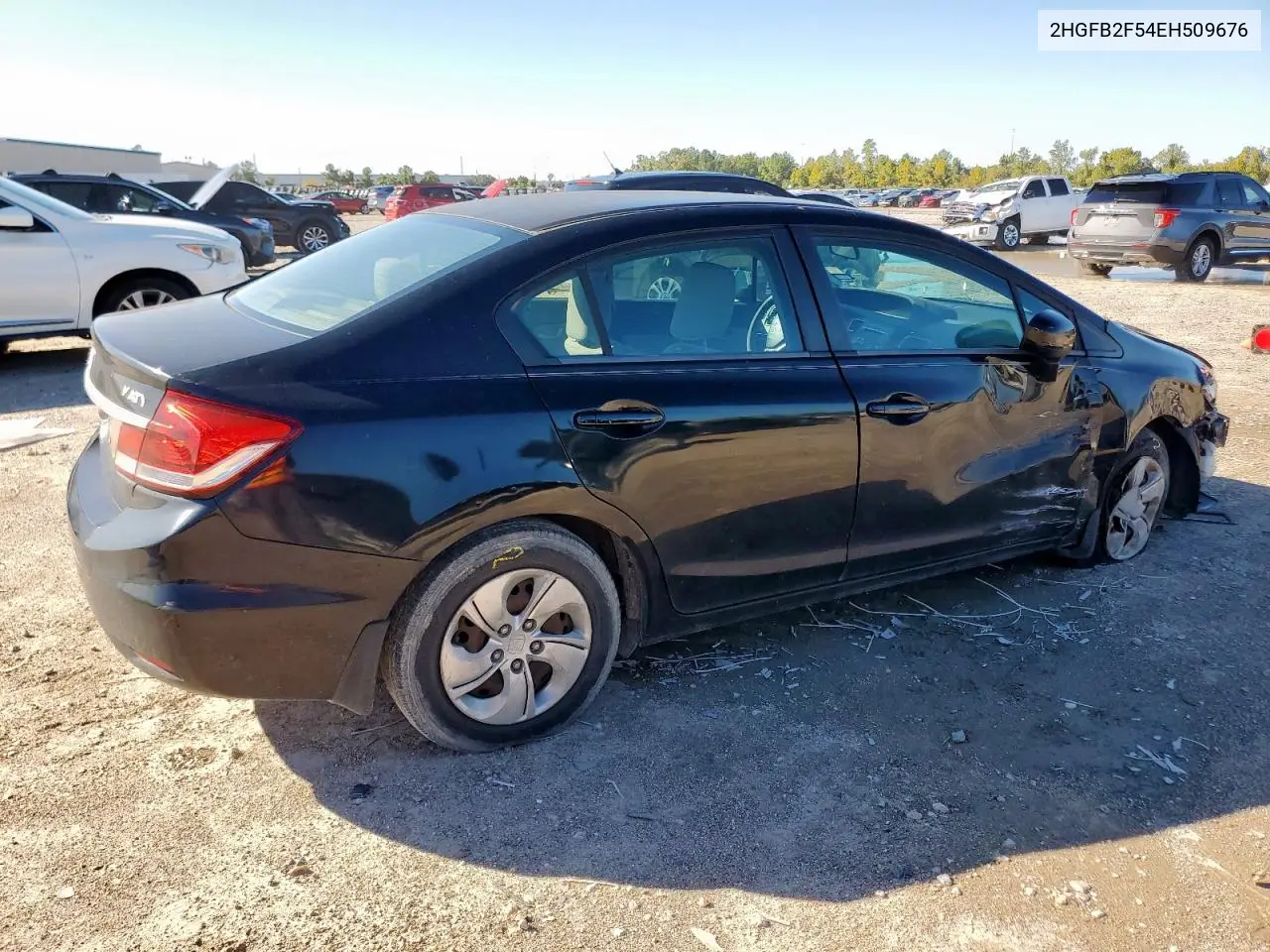 2HGFB2F54EH509676 2014 Honda Civic Lx