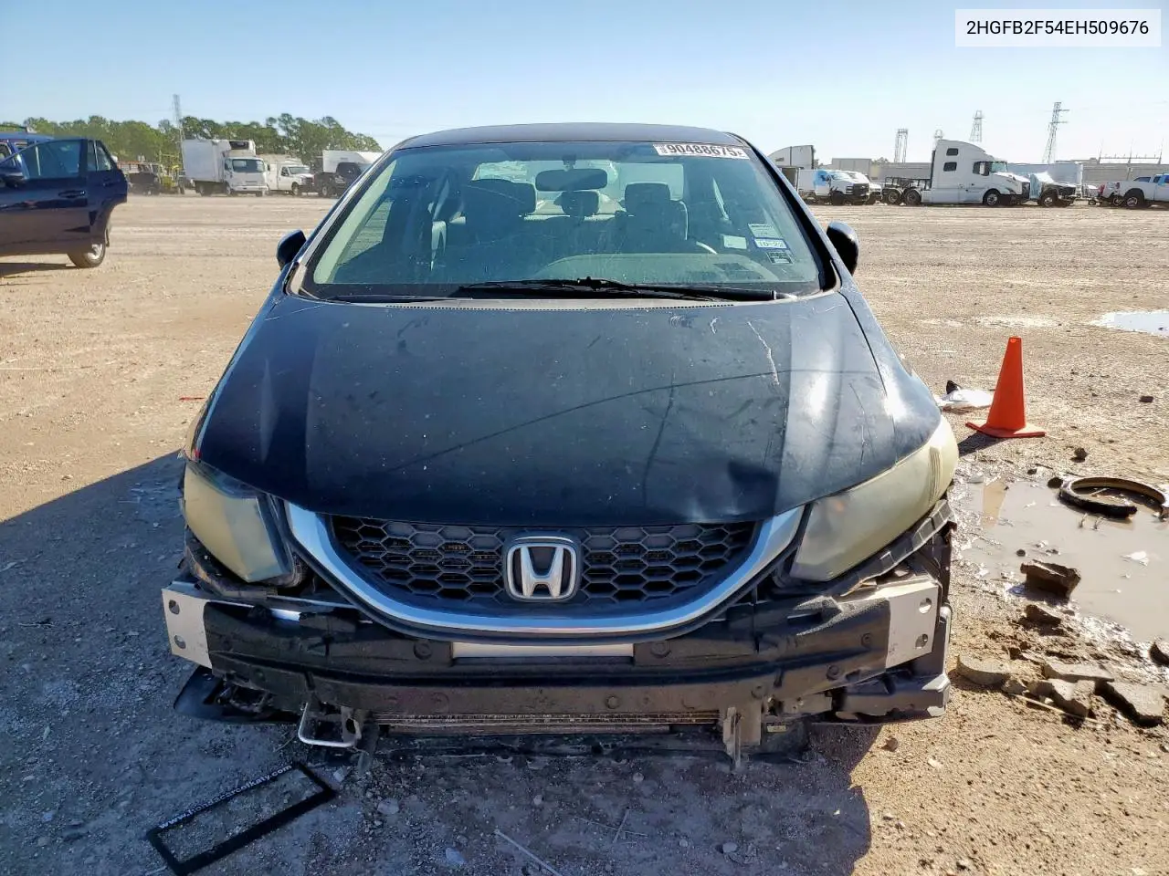 2HGFB2F54EH509676 2014 Honda Civic Lx