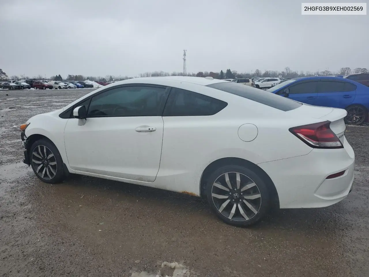 2HGFG3B9XEH002569 2014 Honda Civic Exl