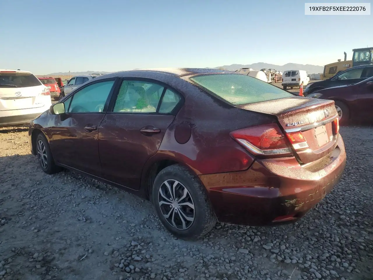 19XFB2F5XEE222076 2014 Honda Civic Lx