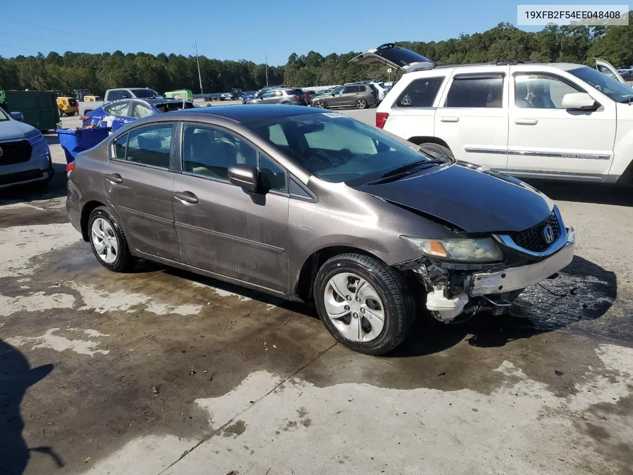 19XFB2F54EE048408 2014 Honda Civic Lx
