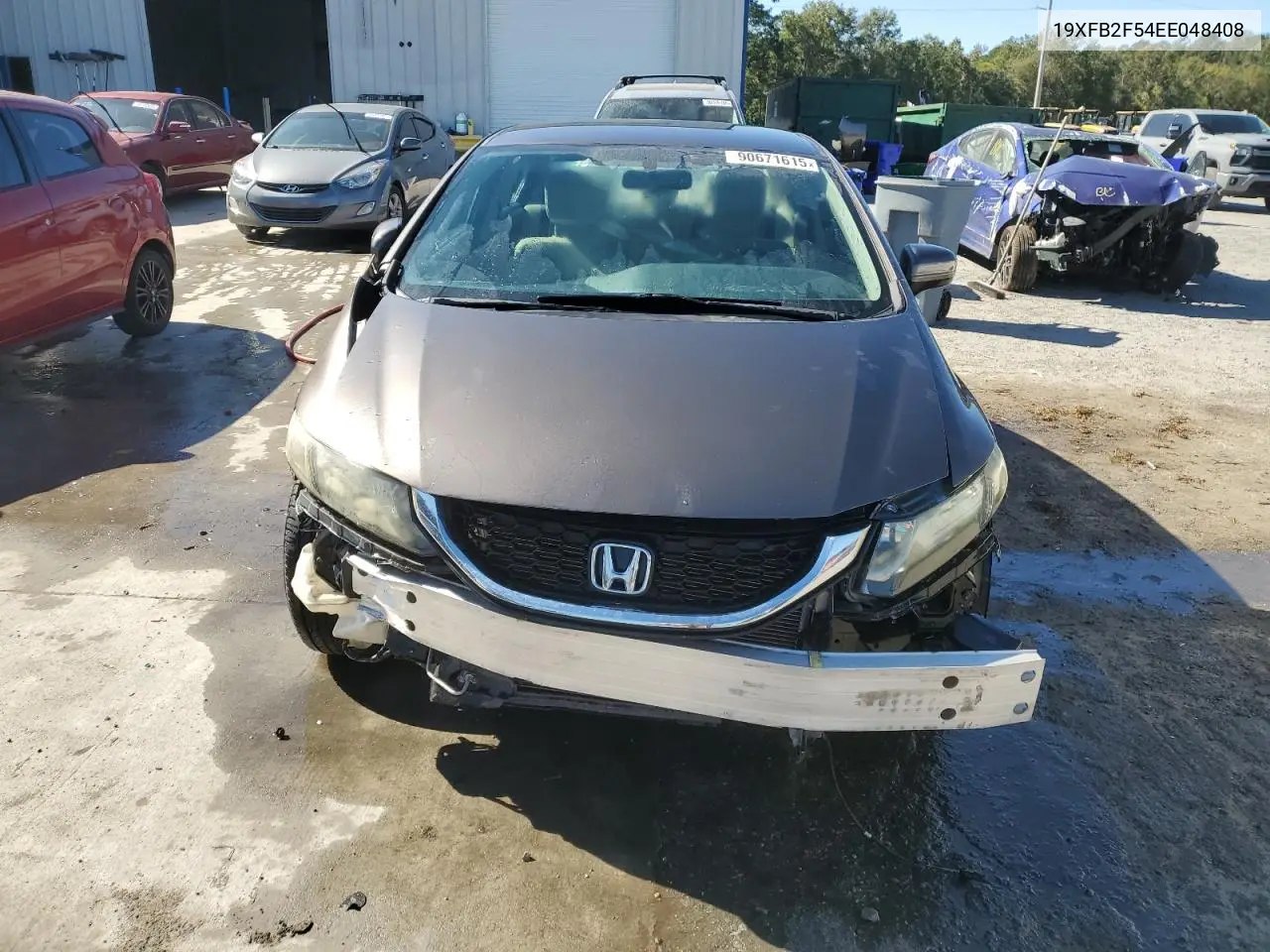 19XFB2F54EE048408 2014 Honda Civic Lx