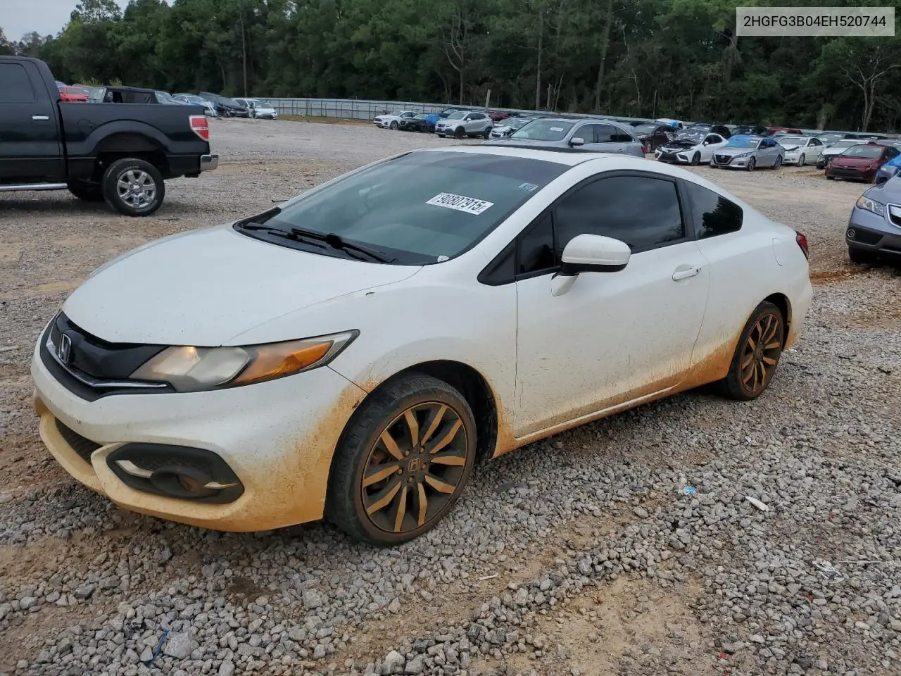 2HGFG3B04EH520744 2014 Honda Civic Exl