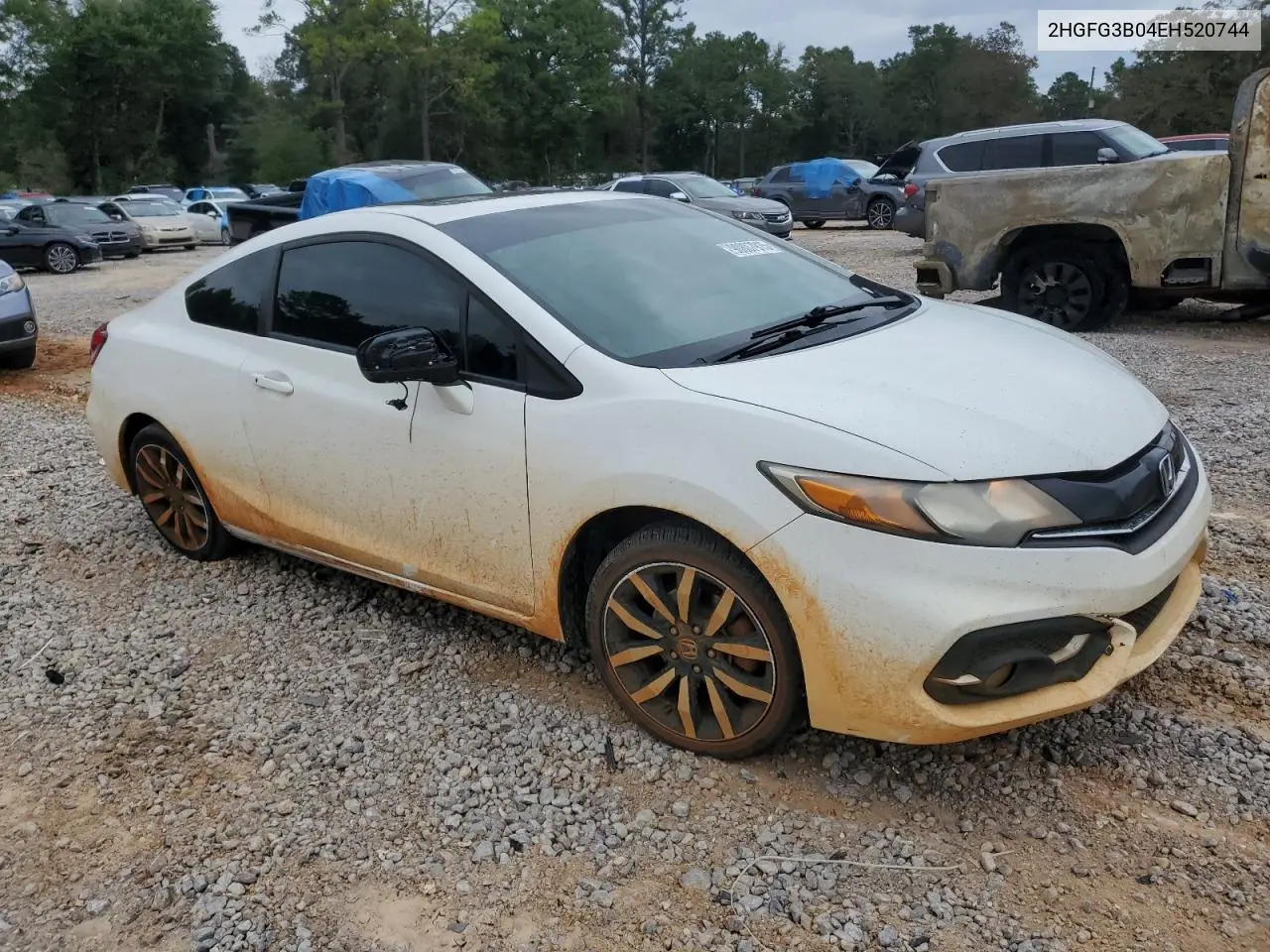 2HGFG3B04EH520744 2014 Honda Civic Exl