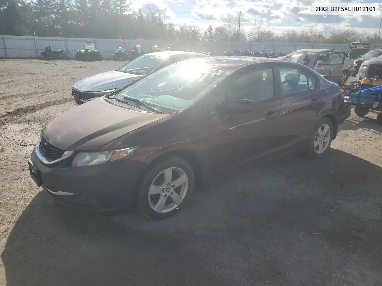 2HGFB2F5XEH012101 2014 Honda Civic Lx