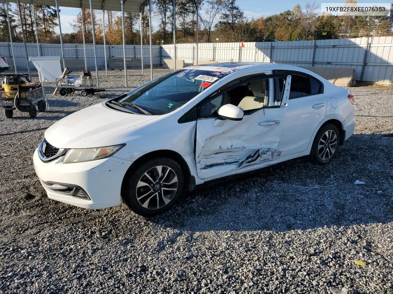 19XFB2F8XEE076353 2014 Honda Civic Ex
