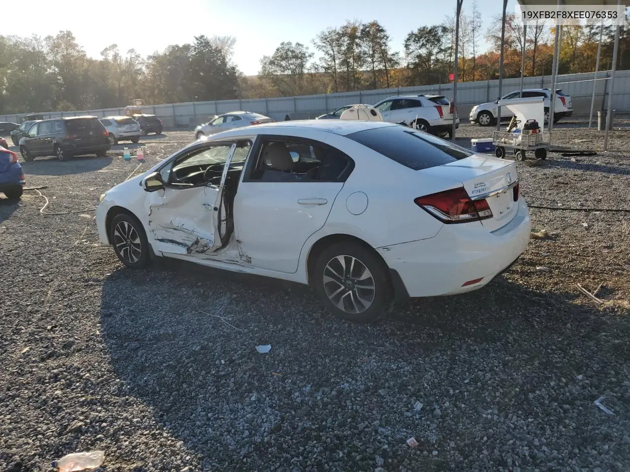 19XFB2F8XEE076353 2014 Honda Civic Ex