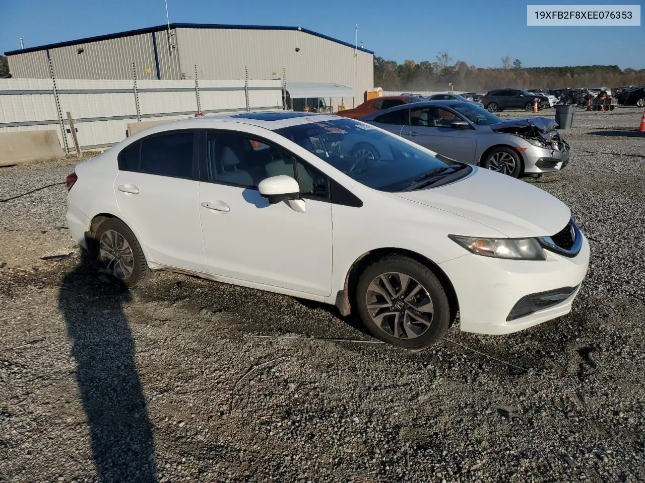 19XFB2F8XEE076353 2014 Honda Civic Ex