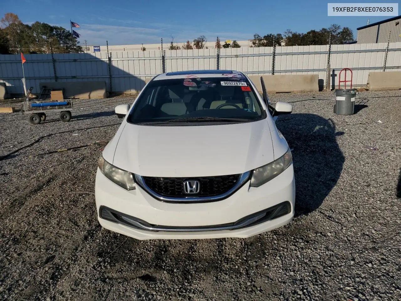 19XFB2F8XEE076353 2014 Honda Civic Ex