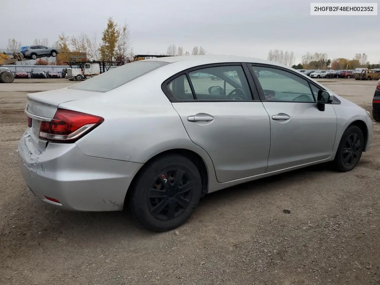 2HGFB2F48EH002352 2014 Honda Civic Lx